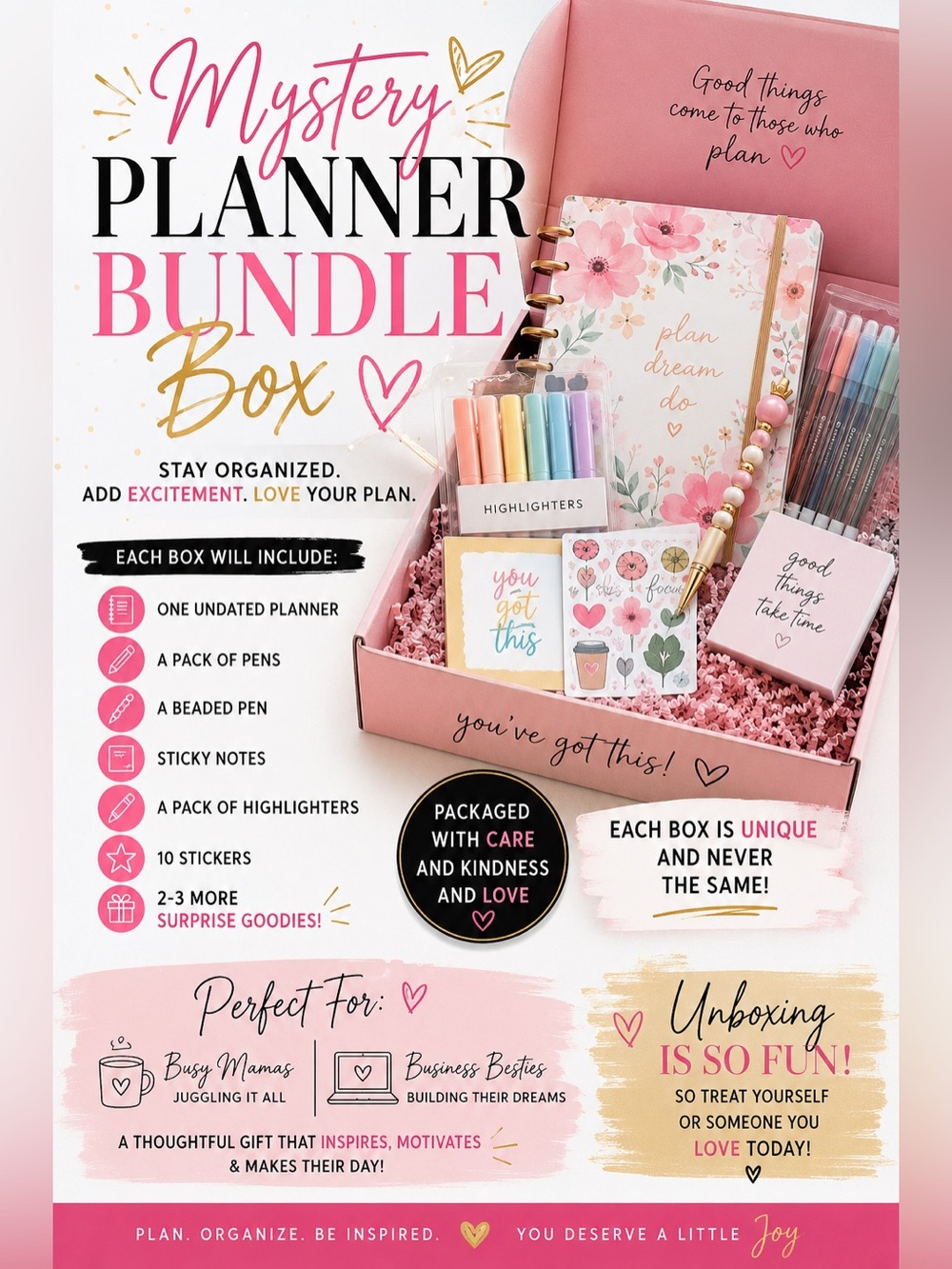 Mystery Planner Bundle Box